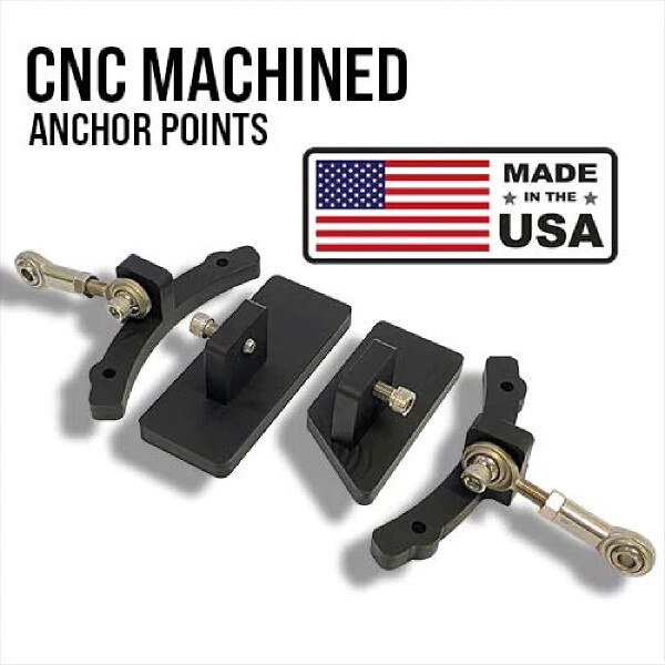 American Hard Bag Left & Right Side Universal Saddlebag Subwoofer Brace IpBraceL/R Ramko